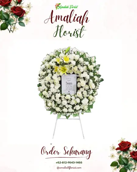 Krans Bunga Duka Seyegan